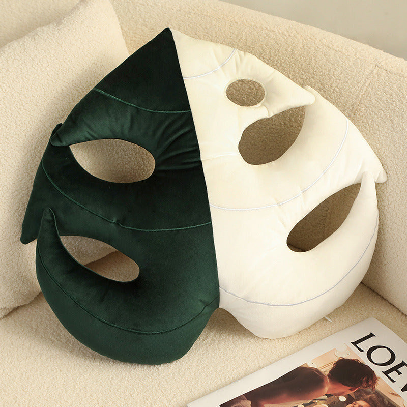 Home Green Plant Pillow