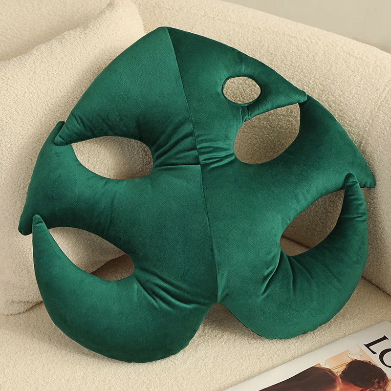 Home Green Plant Pillow