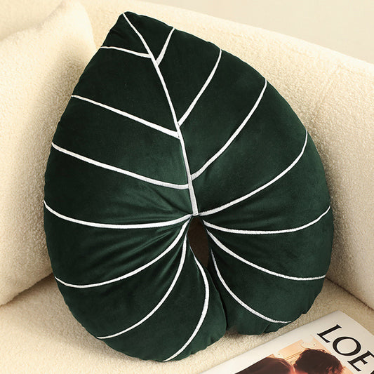 Home Green Plant Pillow